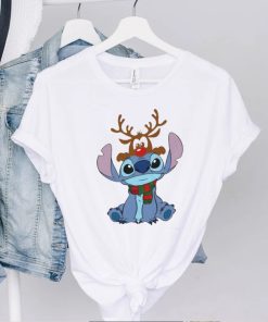 Reindeer Stitch Disney Christmas Shirt