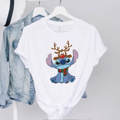 Reindeer Stitch Disney Christmas Shirt