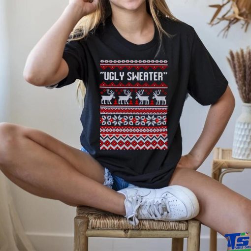 Reindeer Ugly sweater Christmas shirt