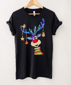 Reindeer bauble matching Christmas T Shirt