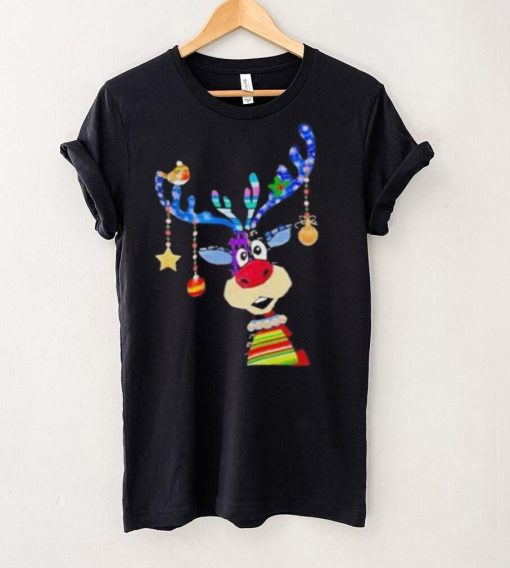 Reindeer bauble matching Christmas T Shirt