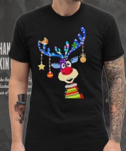 Reindeer bauble matching Christmas T Shirt