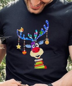 Reindeer bauble matching Christmas T Shirt