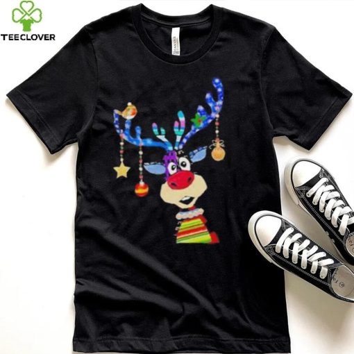 Reindeer bauble matching Christmas T Shirt