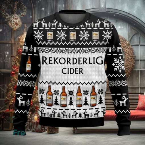 Rekorderlig 3D Sweater Christmas Gift Ugly Christmas Sweater