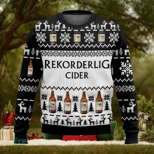 Rekorderlig 3D Sweater Christmas Gift Ugly Christmas Sweater