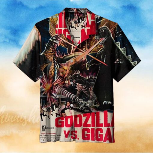 Release Of Godzilla Vs. Gigan Universal Hawaiian Shirt