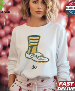 Remember Oakland – Oakland Athletics MLB Shoes On Feet t shirt