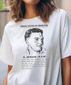 Remembering Benaud In His Early Cricket Career This T Shirt