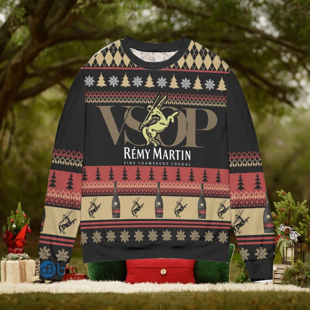 Remy Martin Cognac Snowflake & Pine Tree Pattern Ugly Christmas Sweater Christmas Gift For Men And Women Remy Martin Cognac Snowflake & Pine Tree Pattern Ugly Christmas Sweater Christmas Gift For Men And Women