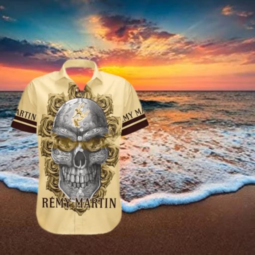 Remy Martin Skull Rose Special Hawaiian Shirt