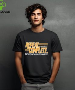 Repeat Complete Kansas City Back To Back World Champions shirt