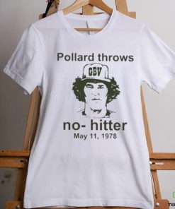 Repeating Cloud Pollard Throws No Hitters May 11 1978 T Shirt