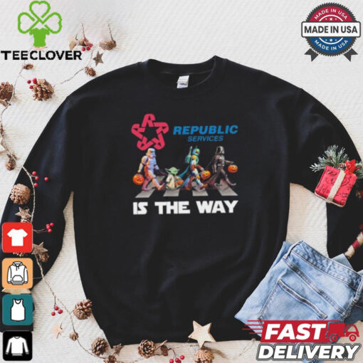 Republic Services Star War Walk Is The Way Halloween Shirt