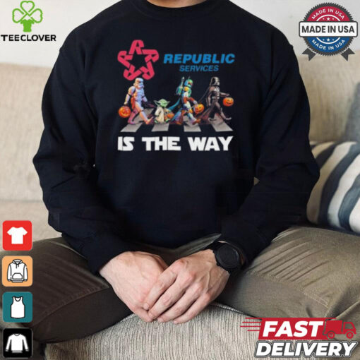 Republic Services Star War Walk Is The Way Halloween Shirt