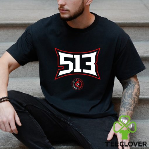 Republic of Cincinnati 513 logo shirt