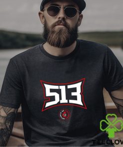 Republic of Cincinnati 513 logo shirt