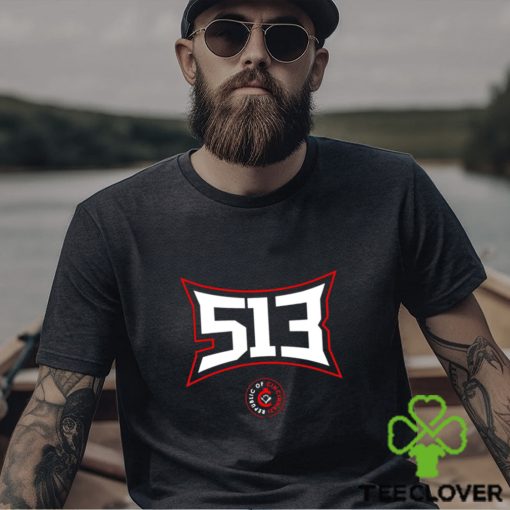 Republic of Cincinnati 513 logo shirt