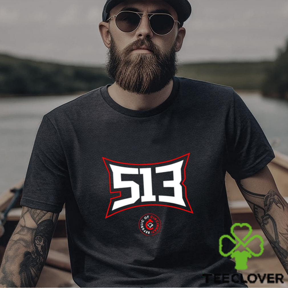 Republic of Cincinnati 513 logo shirt Republic of Cincinnati 513 logo shirt