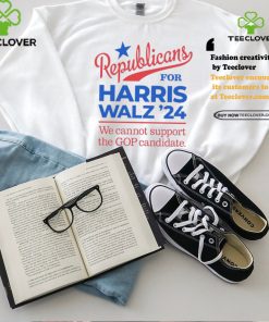 Republicans For Harris Walz, We Can’t Support Trump T Shirt