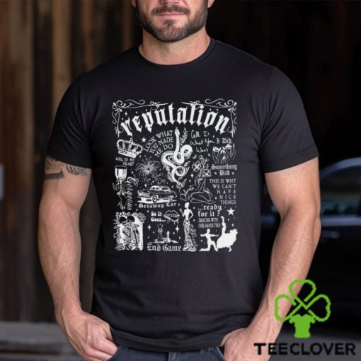Reputation Snake Shirt Eras Tour Concert Swiftie Merch Shirt