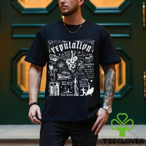 Reputation Snake Shirt Eras Tour Concert Swiftie Merch Shirt