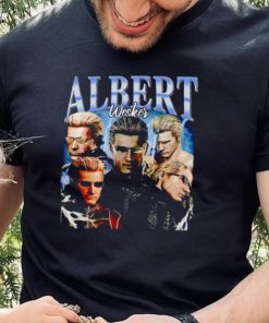 Resident Evil video games Albert Wesker character shirt