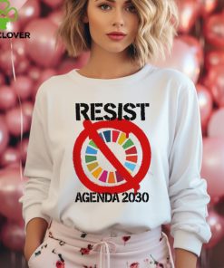 Resist Agenda 2030 T Shirt 2 Resist Agenda 2030 T Shirt