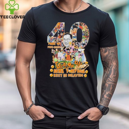 Rest In Heaven Akira Toriyama Dragon Ball 1984 2024 Shirt