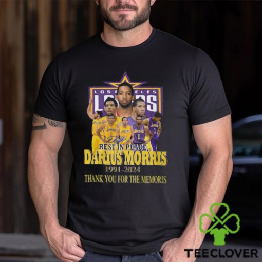 Rest In Peace Darius Morris 1991 2024 Thank You For The Memories T Shirt