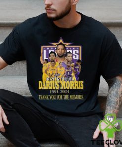 Rest In Peace Darius Morris 1991 2024 Thank You For The Memories T Shirt