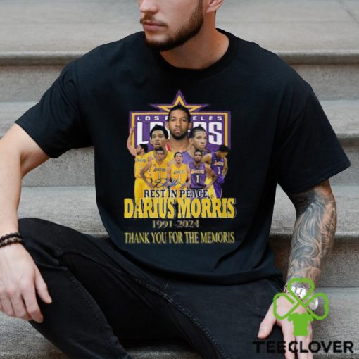 Rest In Peace Darius Morris 1991 2024 Thank You For The Memories T Shirt