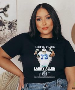Rest In Peace Larry Allen Thank You For The Memories Shirt