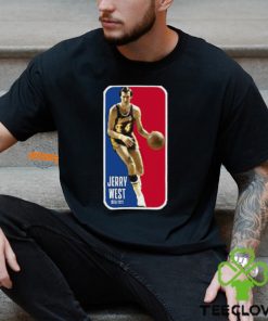 Rest In Peace Paying Our Respects To The Logo Jerry West The Basketball Hall Of Famer And Inspiration For The NBA Logo Vintage T Shirt