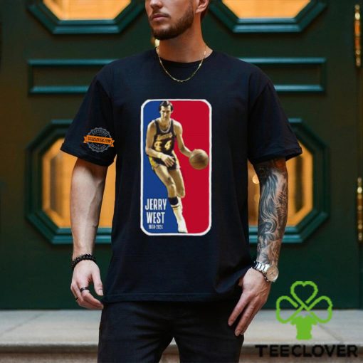 Rest In Peace Paying Our Respects To The Logo Jerry West The Basketball Hall Of Famer And Inspiration For The NBA Logo Vintage T Shirt