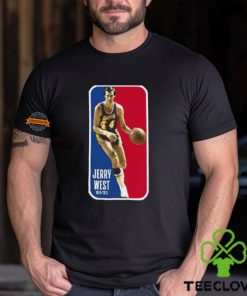Rest In Peace Paying Our Respects To The Logo Jerry West The Basketball Hall Of Famer And Inspiration For The NBA Logo Vintage T Shirt