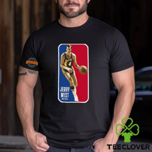 Rest In Peace Paying Our Respects To The Logo Jerry West The Basketball Hall Of Famer And Inspiration For The NBA Logo Vintage T Shirt