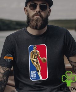 Rest In Peace Paying Our Respects To The Logo Jerry West The Basketball Hall Of Famer And Inspiration For The NBA Logo Vintage T Shirt