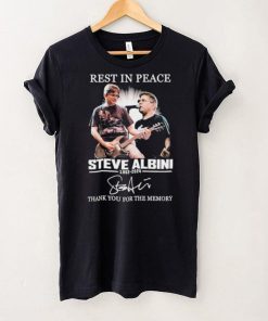 Rest In Peace Steve Albini 1962 2024 Thank You For The Memories Signature hoodie, sweater, longsleeve, shirt v-neck, t-shirt