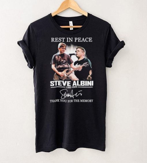 Rest In Peace Steve Albini 1962 2024 Thank You For The Memories Signature hoodie, sweater, longsleeve, shirt v-neck, t-shirt