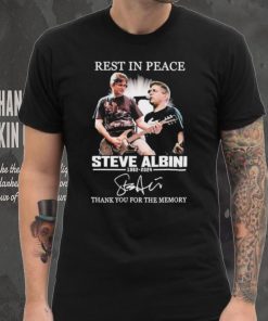 Rest In Peace Steve Albini 1962 2024 Thank You For The Memories Signature hoodie, sweater, longsleeve, shirt v-neck, t-shirt