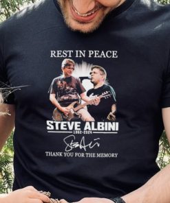 Rest In Peace Steve Albini 1962 2024 Thank You For The Memories Signature hoodie, sweater, longsleeve, shirt v-neck, t-shirt