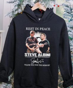 Rest In Peace Steve Albini 1962 2024 Thank You For The Memories Signature hoodie, sweater, longsleeve, shirt v-neck, t-shirt