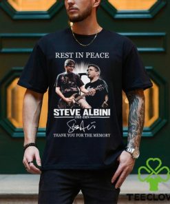 Rest In Peace Steve Albini 1962 2024 Thank You For The Memories T Shirt