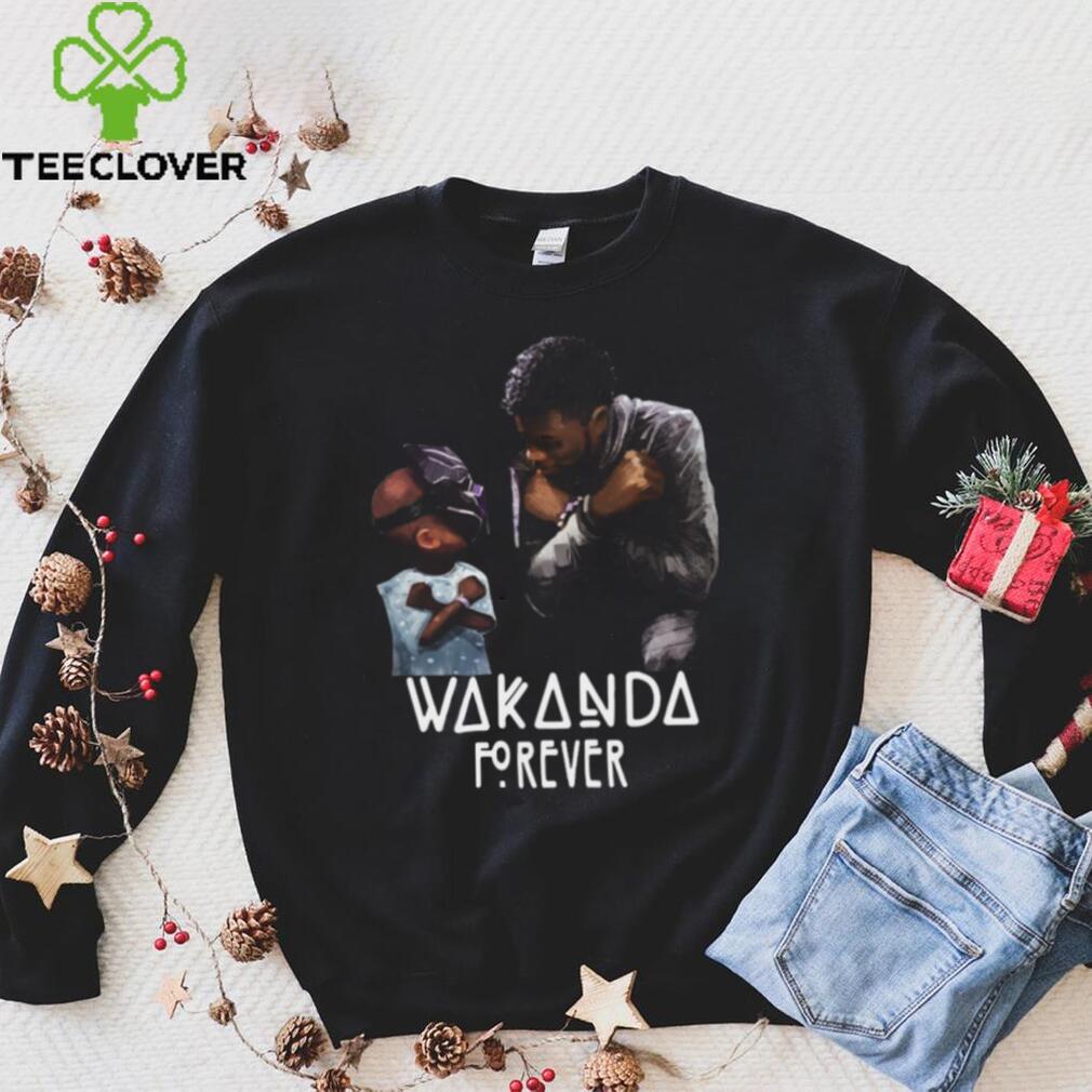 Rest In Power King Chadwick Boseman Black Panther Wakanda Forever 2023 t Shirt