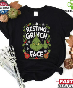 Resting Grinch Face T Shirt