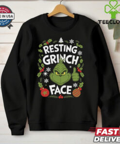 Resting Grinch Face T Shirt