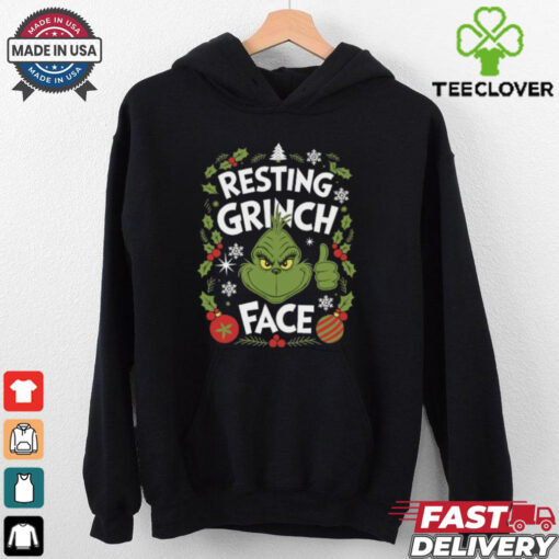 Resting Grinch Face T Shirt