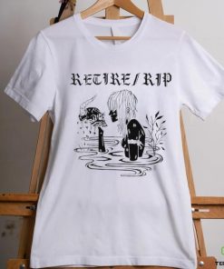 Retire Rip skull art shirt