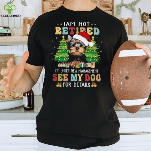 Retired Xmas Yorkshire Terrier Classic T Shirt